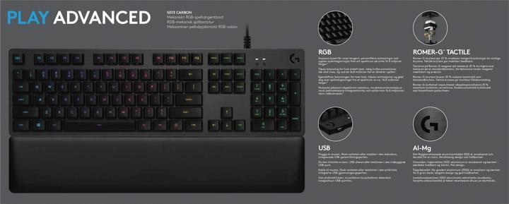 Produktbild Logitech G G513 Carbon (CH, Kabelgebunden)