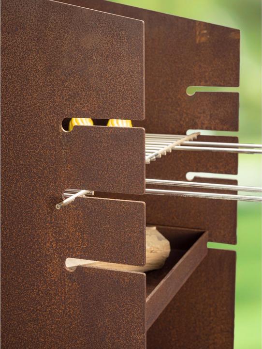 Actual product image Nouvel Fire column Trapez Corten (45 cm)