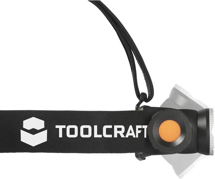 Produktbild Toolcraft TO-7838472 SMD LED Stirnlampe batteriebetrieben 1000 lm 5.5 h TO-78384 (1000 lm)
