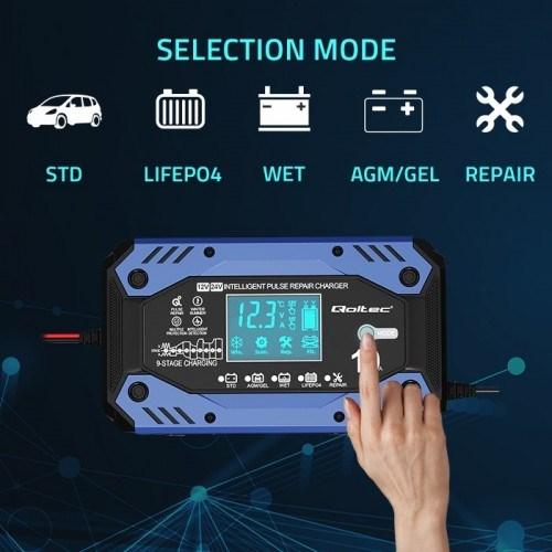 Produktbild Qoltec 52482 (12V, 24V, 10 A)