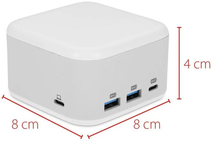 Immagine prodotto LMP PowerDock bianco (USB-C, 5 Porti)