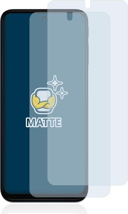 Actual product image BROTECT Anti-glare screen protector matt (2 Piece, Motorola Moto G31)