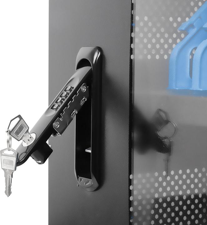 Actual product image Manhattan Charging cabinet on castors with 32 sockets