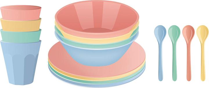 Koziol Nora Set Macarons (16 Stück)