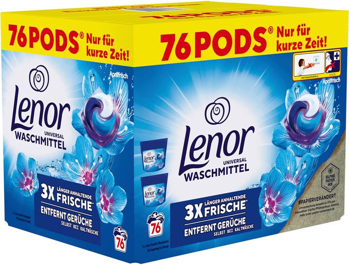 Lenor PODs (76 Washing cycles, Pods)