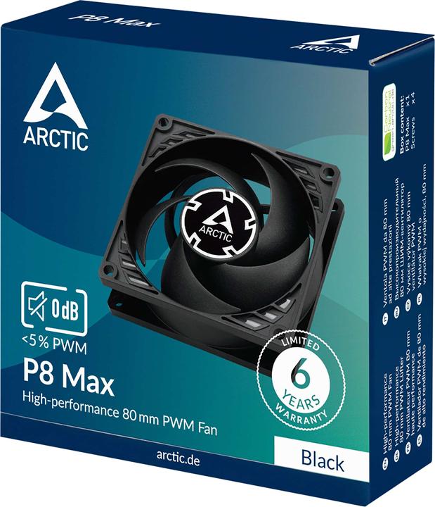 Produktbild Arctic P8 Max (80 mm, 1 x)