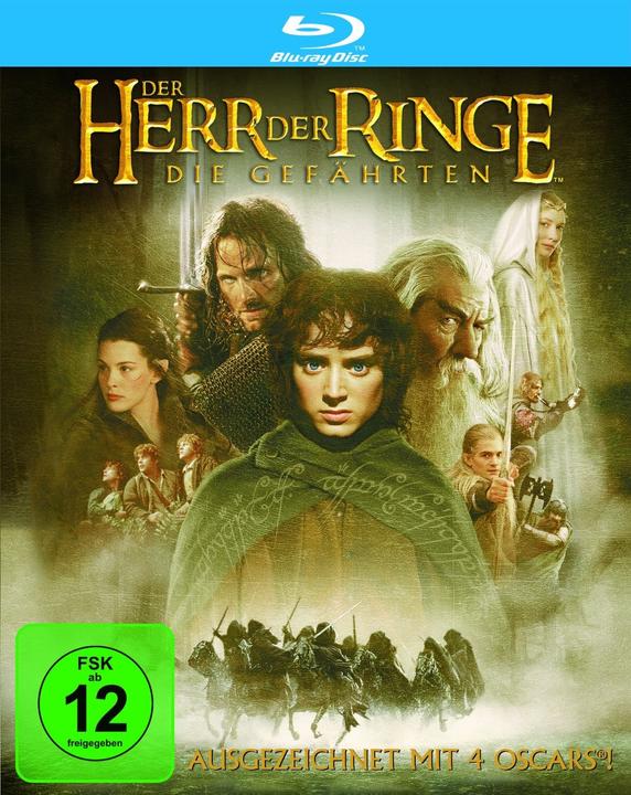 Immagine prodotto Il Signore degli Anelli: La Compagnia (Blu-ray, 2001, Inglese, Tedesco)