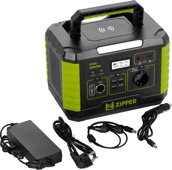 Actual product image Zipper ZI-PS1000 Power Station 999Wh (999 Wh, 8.70 kg)