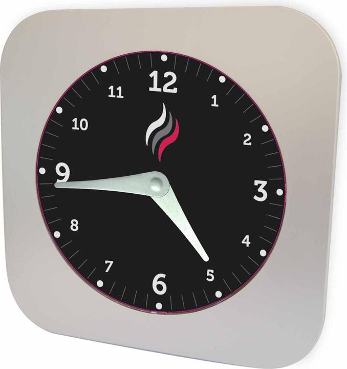 Produktbild Wanduhr mit Rauchmeldefunktion (25 cm)