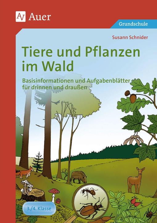 Image du produit Tiere und Pflanzen im Wald (Allemand, Susann Schnider, 2021)