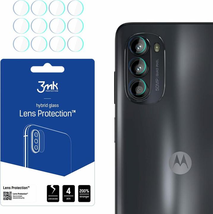 Image du produit 3MK Verre de protection de la caméra, verre de la caméra (1 pièce(s), Motorola Moto G52)