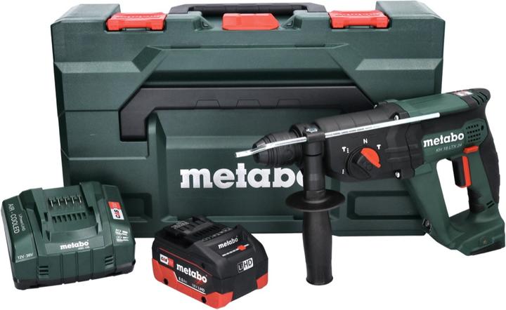 Productafbeelding Metabo KH 18 LTX 24 Accu combihamer 18 V 2,1 J SDS plus + 1x oplaadbare accu 8,0 Ah + lader + metaBOX (Oplaadbare batterij)