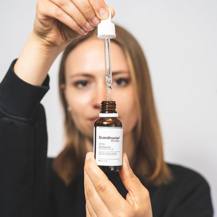 Immagine prodotto Scandinavian Biolabs Olio protettivo per capelli per donne (30 ml)