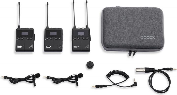 Produktbild Godox WmicS1 Kit 2 UHF Lavalier Drahtlos System