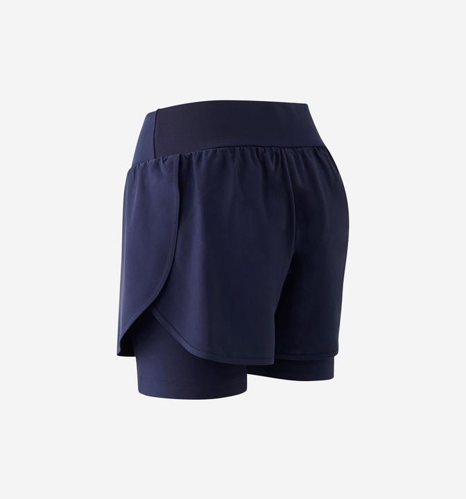 Image du produit Rockrider Cuissard court MTB Expl 100 Femme bleu (M)