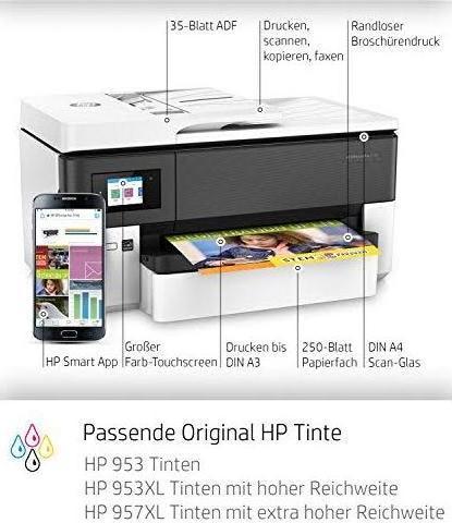 Image du produit HP OfficeJet Pro 7720 (Encre, Couleur)