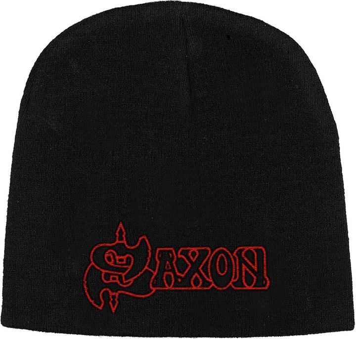 Actual product image Saxon Unisex Adult Logo Beanie (One size)