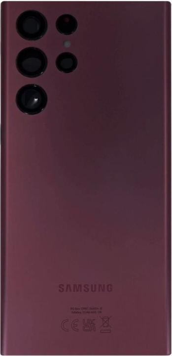 Produktbild Samsung S908B Galaxy S22 Ultra Battery Cover Burgundy (Service Pack)