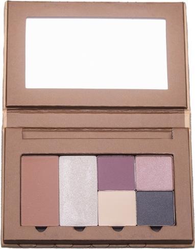 Produktbild Benecos BIO-Palette Small New York - 12g - Beauty ID (Whipped Cream, pearl onyx, ballerina glam, Matt Plum)