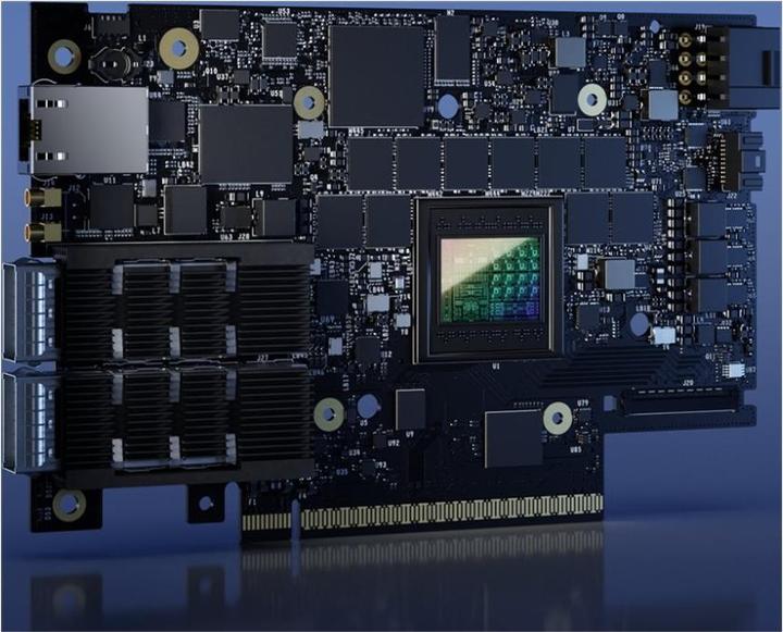Image du produit NVIDIA BlueField-3 B3220 P-Series FHHL D (PCI Express 5.0)