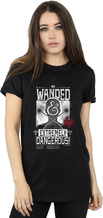 Produktbild Universal Textiles Wanded Extremely Dangerous Boyfriend Fit TShirt (XXL)