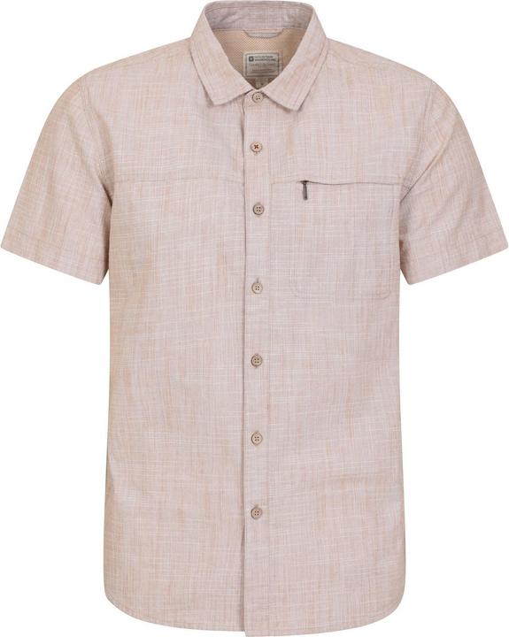 Actual product image Mountain Warehouse Mens Coconut Slub Short-Sleeved Shirt (XXL)