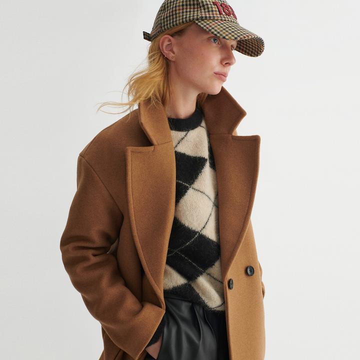 Image du produit La Redoute Collections Manteau en laine mélangée Signature BARNABE (40)