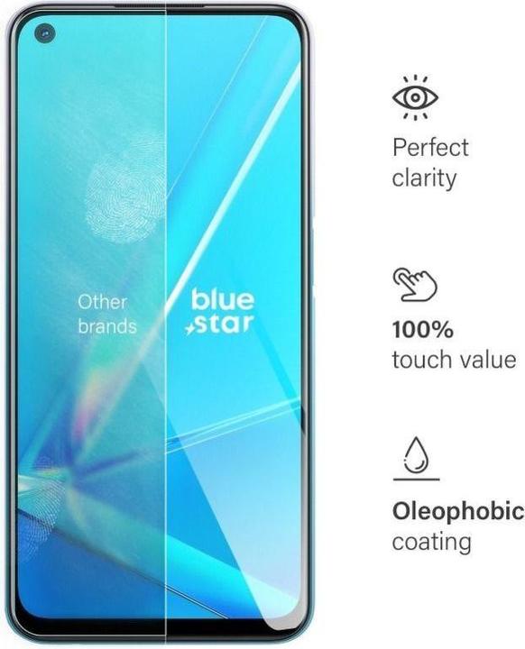 Immagine prodotto Partner Telecom Protective glass Blue Star Tempered Glass Blue Star - Oppo A72 (1 Pezzo/i, Oppo A72)