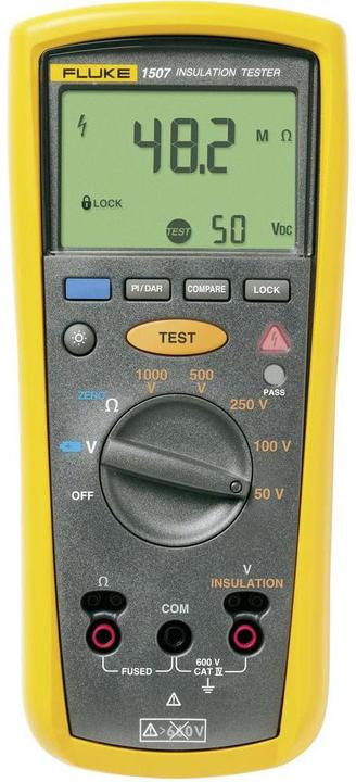 Produktbild Fluke Isolationsmessgerät 1507 50 V, 100 V, 25 (CAT IV 600V)