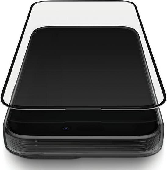 Actual product image Uniq Optix Matte iPhone 15 Pro Max 6.7" matowe szkło hartowane z aplikatorem (1 Piece, Apple iPhone 15 Pro Max)