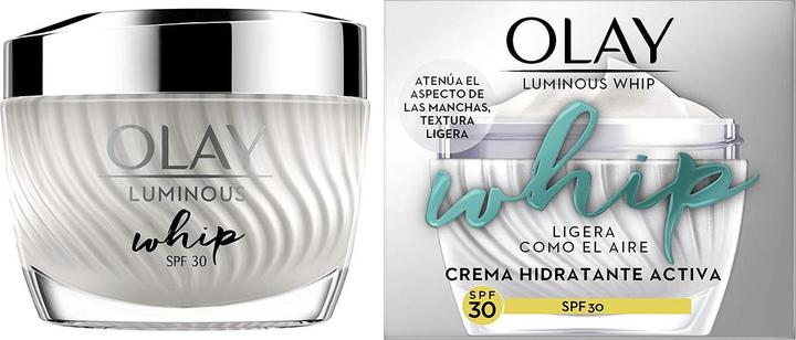Olay WHIP LUMINOUS crema hidratante activa SPF30 50 ml (50 ml)