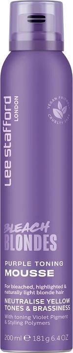 Image du produit Lee Stafford Bleach Blondes Mousse tonifiante pourpre 200 ml (200 ml, Mousse coiffante)