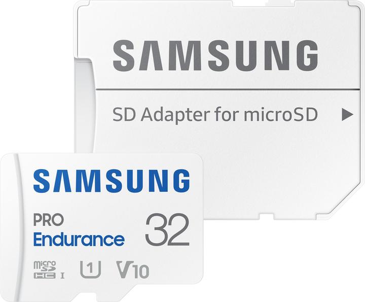 Actual product image Samsung PRO Endurance (32 GB, microSDHC, U1, UHS-I)