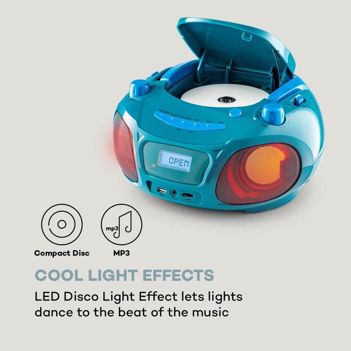 Produktbild Auna CD Player Blau