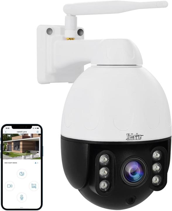 Produktbild YoLuKe WiFi Überwachungskamera mit Auto-Tracking (2560 x 1920 Pixels)