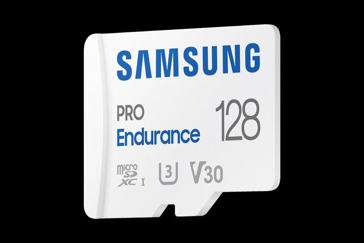Actual product image Samsung PRO Endurance (128 GB, microSDXC, U3, UHS-I)