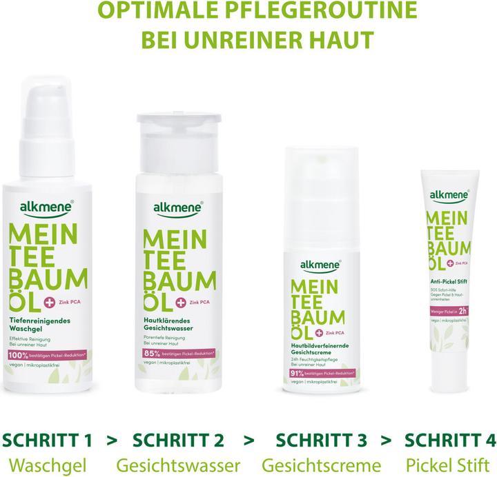 Immagine prodotto Alkmene Tonico chiarificatore per la pelle (Lozione detergente, 150 ml)