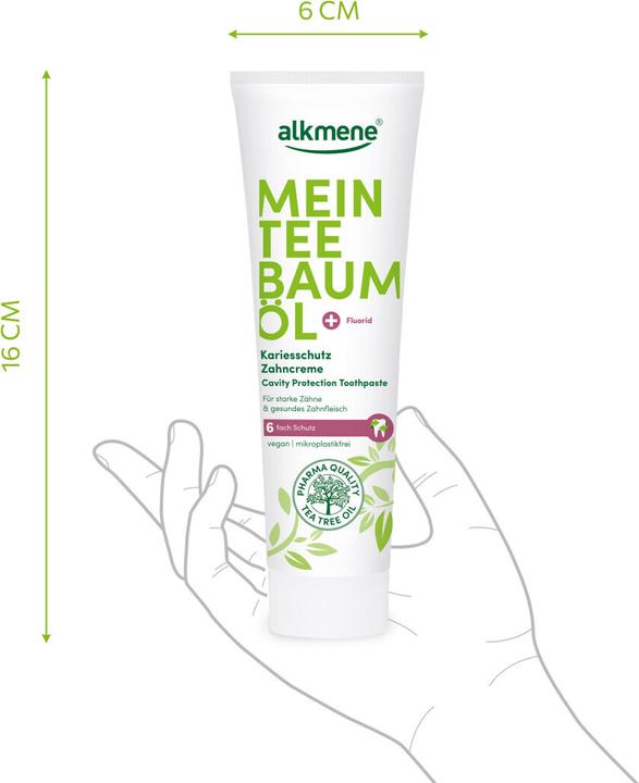 Produktbild Alkmene Kariesschutz Zahncreme (100 ml)