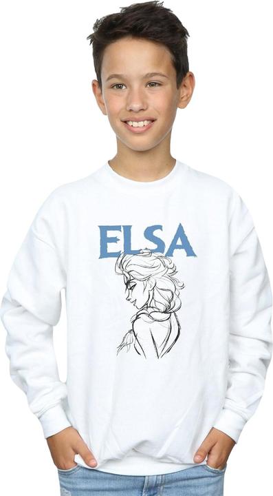 Image du produit Disney - Sweat FROZEN ELSA PROFILE SKETCH - Garçon (140, 146)