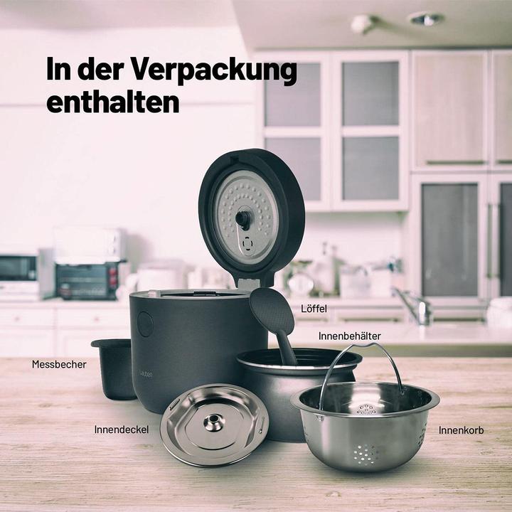Actual product image Lauben Rice Cooker White