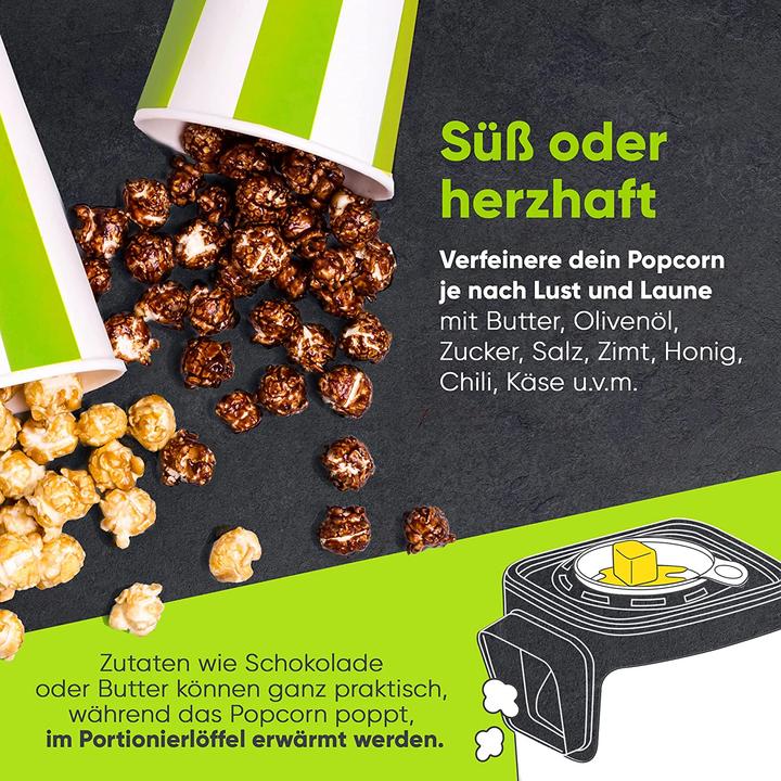 Produktbild Liebfeld Heissluft Popcorn Maker Weiss