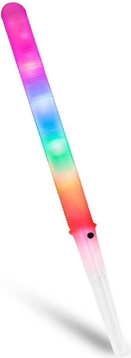 Produktbild Royal Catering Zuckerwattestäbchen LED 7 Modi Bpa Freier Kunststoff Inkl. Batterien 100 Stück