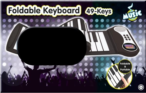 Produktbild Music Legs Music - Foldable Keyboard Deluxe (500908) (49 Tasten)