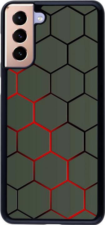 Immagine prodotto PhoneLook Copertina Linea geometrica rossa (Samsung Galaxy S21+ 5G)