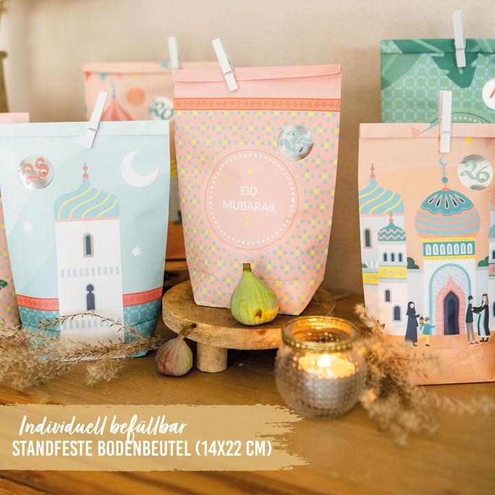 Immagine prodotto Papierdrachen Calendario del Ramadan in pastello (Borsa da regalo, 30 x)