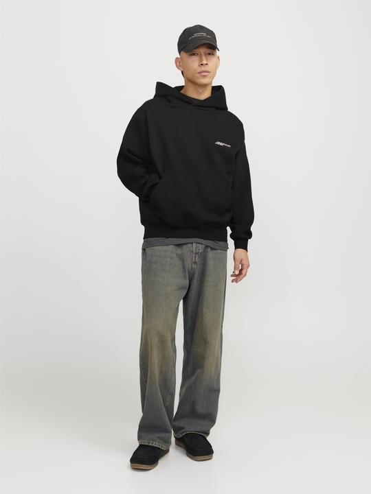Actual product image Jack & Jones Jorislington Back Sweat Hood Sn (XL)