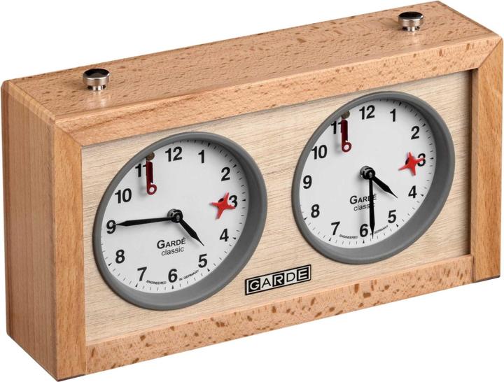 Image du produit Philos Gardé Houten Schaakklok (mécanique)