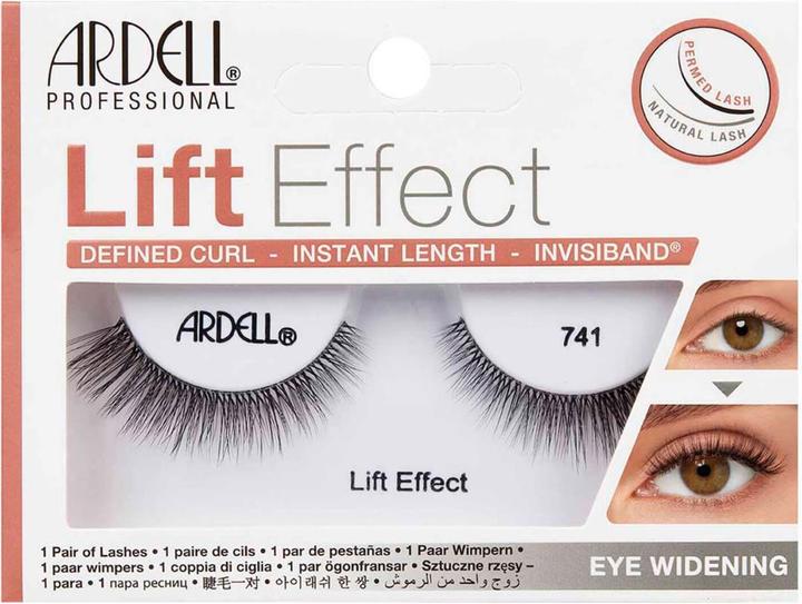 Produktbild Ardell Lift Effect 741 Artificial Pair Of False Eyelashes On The Beltack (Künstliche Wimpern)