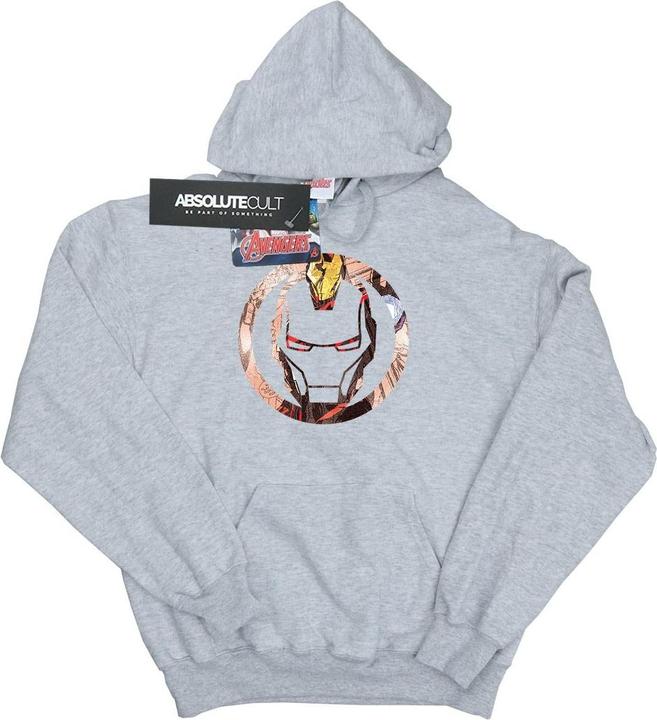 Produktbild Iron Man Montage Symbol Kapuzenpullover Jungen (152, 158)
