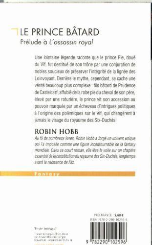 Produktbild Le prince bâtard : prélude à L'assassin royal (Französisch, Hobb Robin, 2015)